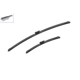 Bosch Aerotwin Flat Wiper Blade Set 26" (650mm) & 14" (360mm) - A261S