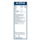 Bosch Aerotwin Rear Wiper Blade 10" (265mm) - A275H