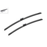 Bosch Aerotwin Flat Wiper Blade Set 23" (575mm) & 21" (530mm) - A314S