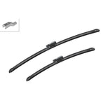 Bosch Aerotwin Flat Wiper Blade Set 24" (600mm) & 18" (450mm) - A399S