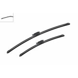 Bosch Aerotwin Flat Wiper Blade Set 26" (650mm) & 19" (475mm) - A427S