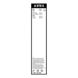 Bosch Aerotwin Flat Wiper Blade Set 26" (650mm) & 17" (425mm) - A978S