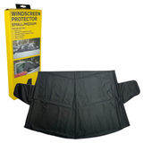 AA windscreen protector in small/medium size, designed to cover a car windscreen to protect against frost, ice, and snow