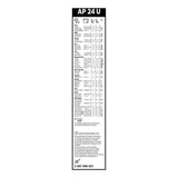 Bosch Aerotwin Plus Flat Wiper Blade 24"/600mm - AP24U