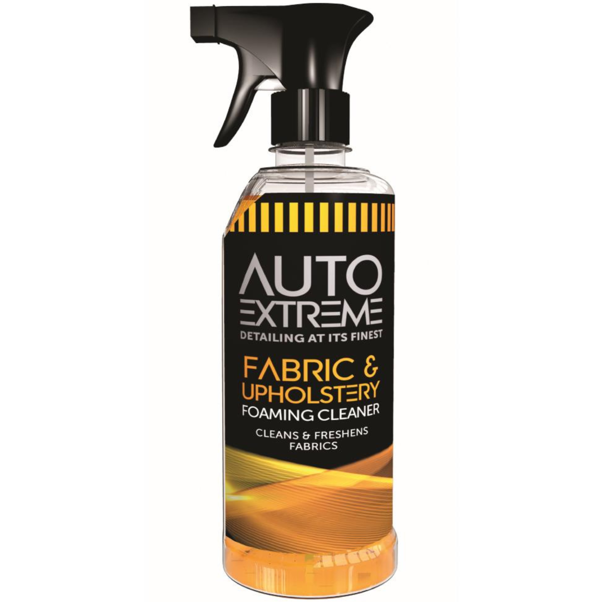 Auto Extreme fabric and upholstery foaming cleaner, 720 ml trigger spray bottle, designed for deep cleaning car seats, carpets, and interior fabrics.