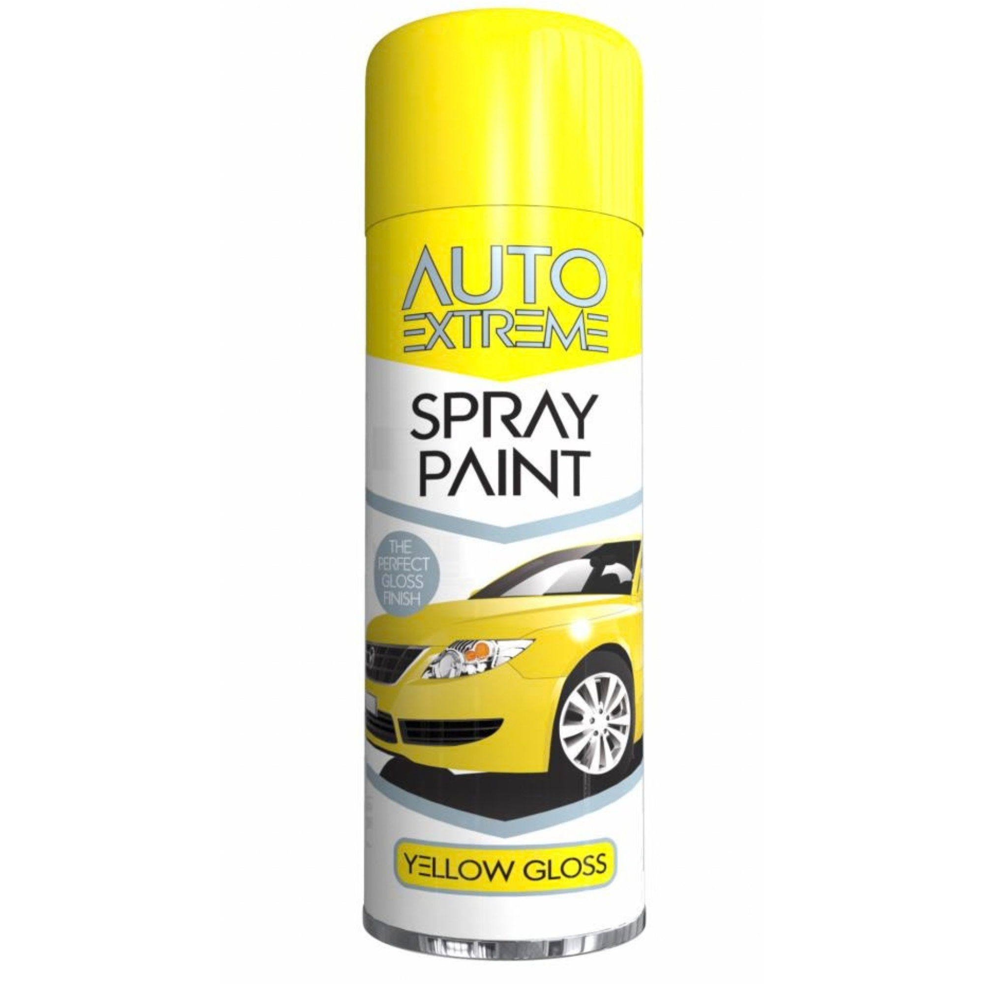 Auto Extreme Yellow Gloss Spray Paint 250ml
