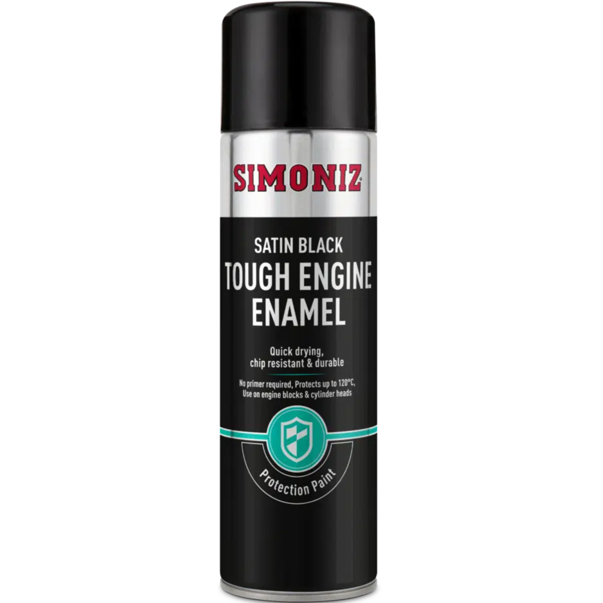 Simoniz Satin Black Tough Paint 500ml