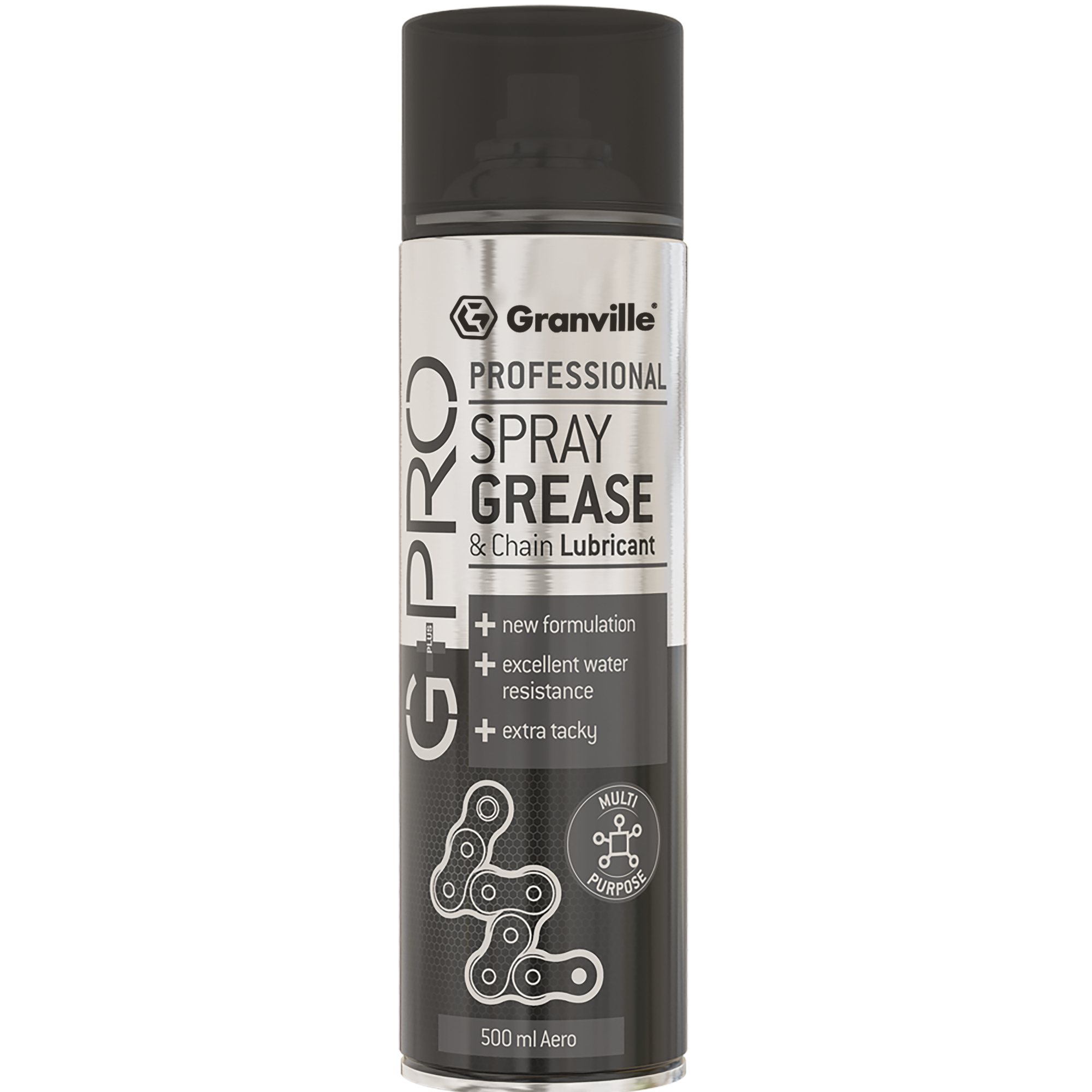 Granville G+Pro Spray Grease & Chain Lubricant 500ml