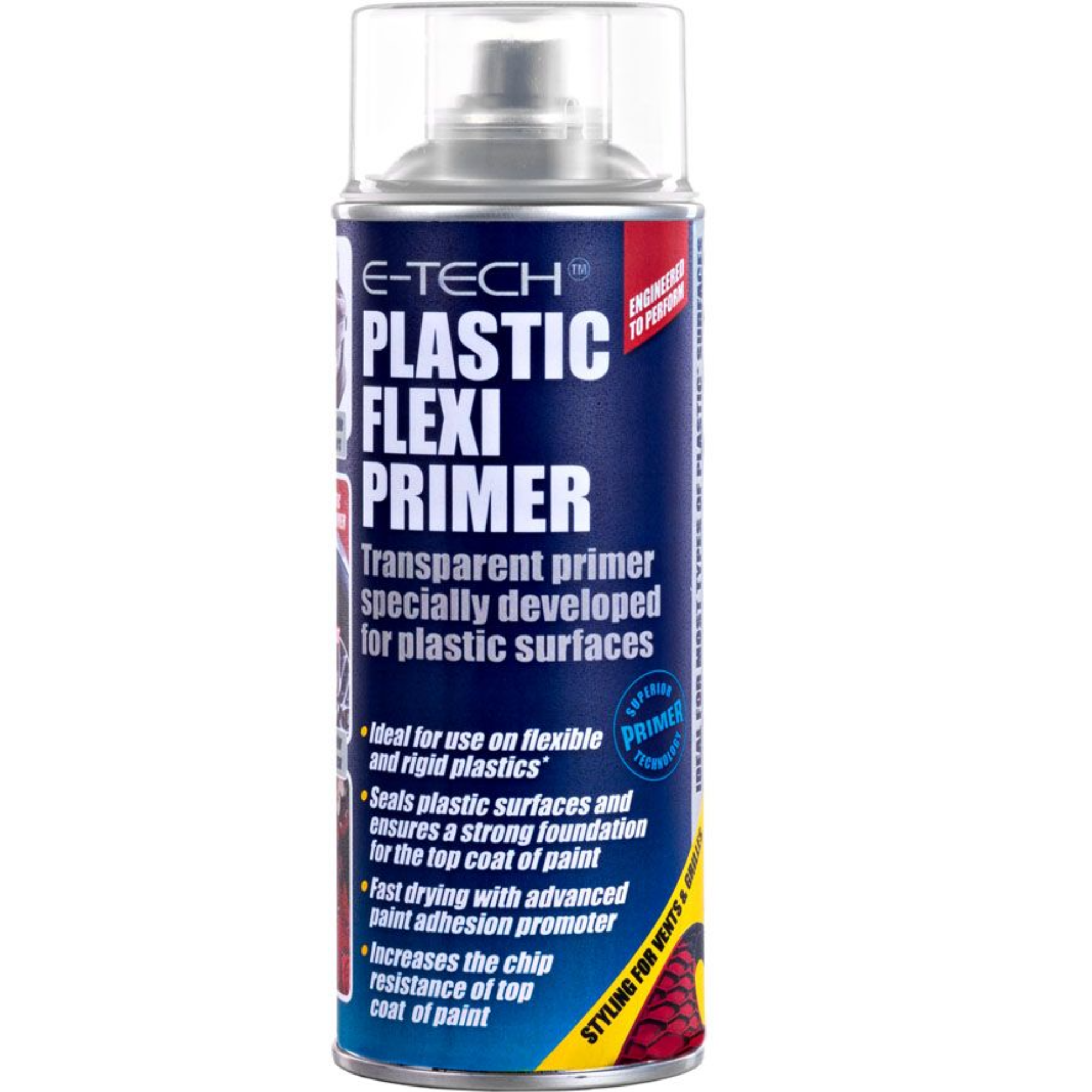 E-TECH Plastic Flexi-Primer 400ml Aerosol