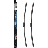 Bosch Aerotwin Flat Wiper Blade Set 30" (750mm) & 30" (750mm) - A214S, frameless aerodynamic car wiper blades, model A214S