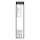 Bosch Aerotwin Flat Wiper Blade Set 26" (650mm) & 13" (340mm) - AR140S