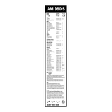 Bosch Aerotwin Multiclip Flat Wiper Blade Set 24" (600mm) & 19" (475mm) - AM980S