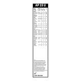 Bosch Aerotwin Plus Flat Wiper Blade 15"/380mm - AP15U