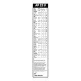 Bosch Aerotwin Plus Flat Wiper Blade 22" (550mm) - AP22U