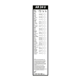 Bosch Aerotwin Rear Wiper Blade 24" (600mm) - AR24U