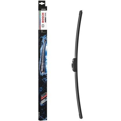 Bosch Aerotwin Rear Wiper Blade 26 inch (650mm), model AR26U, black, designed for rear windshield of cars