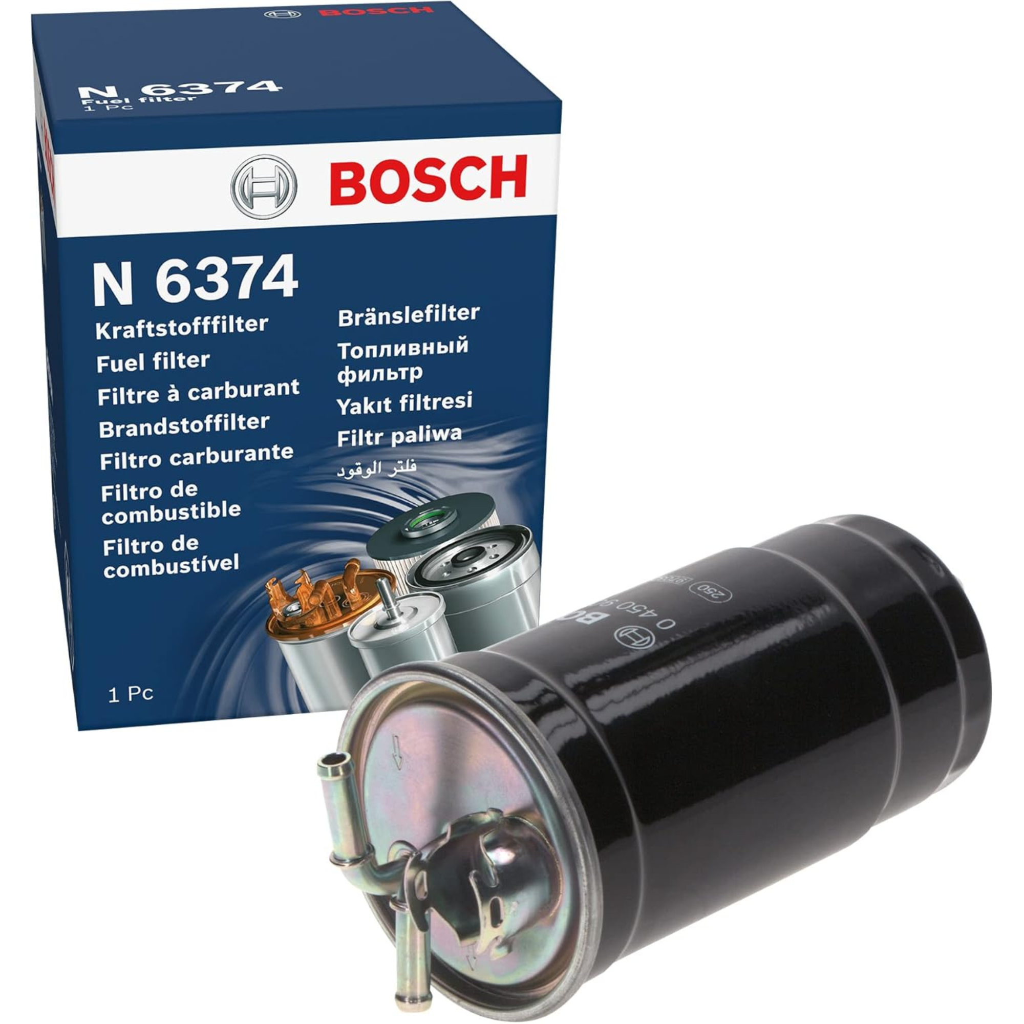 Bosch Fuel Filter 0450906374 - N6374,Bosch fuel filter 0450906374 (N6374) automotive replacement fuel filter