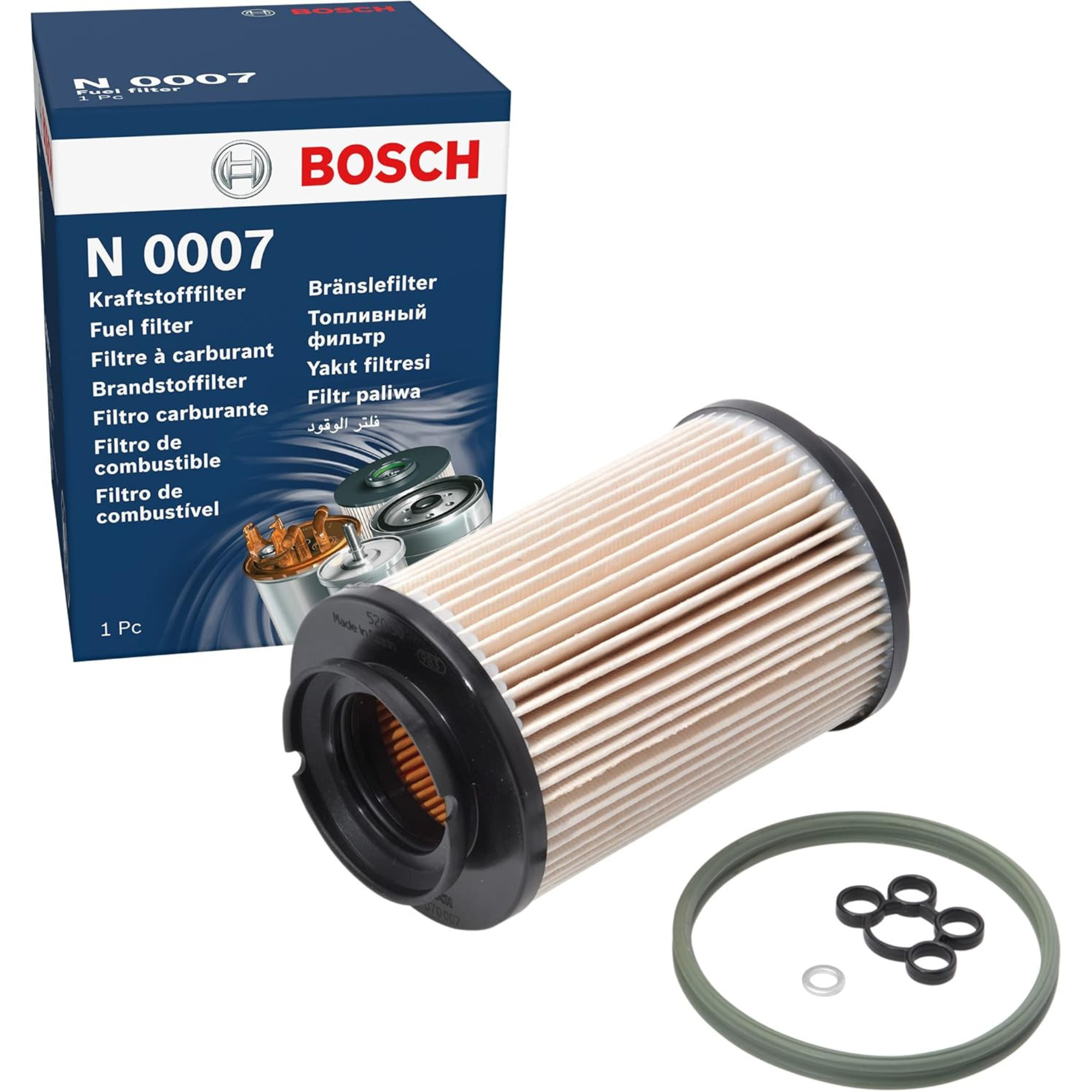 Bosch Fuel Filter 1457070007 - N0007,Bosch fuel filter 1457070007 (N0007) automotive replacement fuel filter