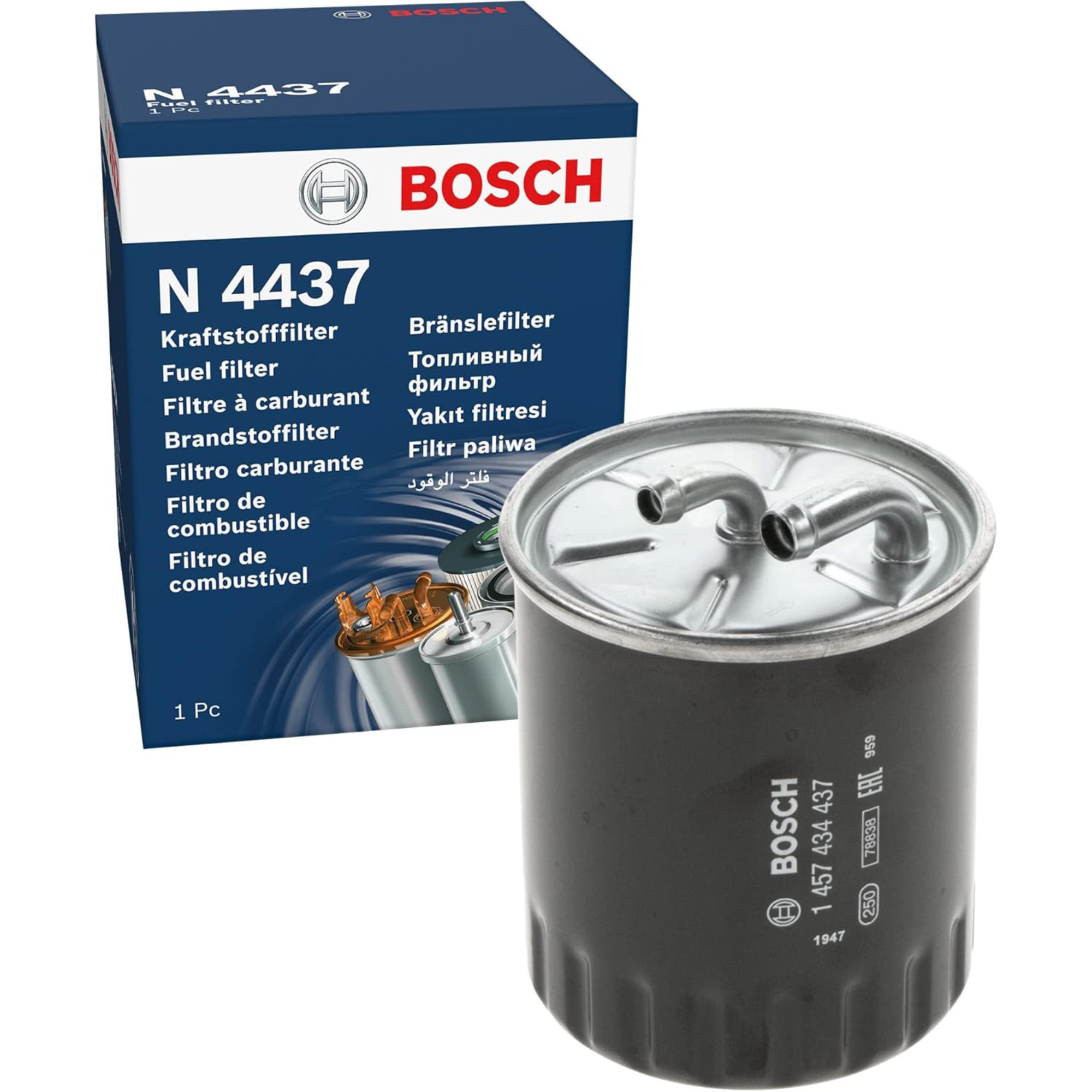 Bosch Fuel Filter 1457434437 - N4437,Bosch fuel filter 1457434437 (N4437) automotive replacement fuel filter