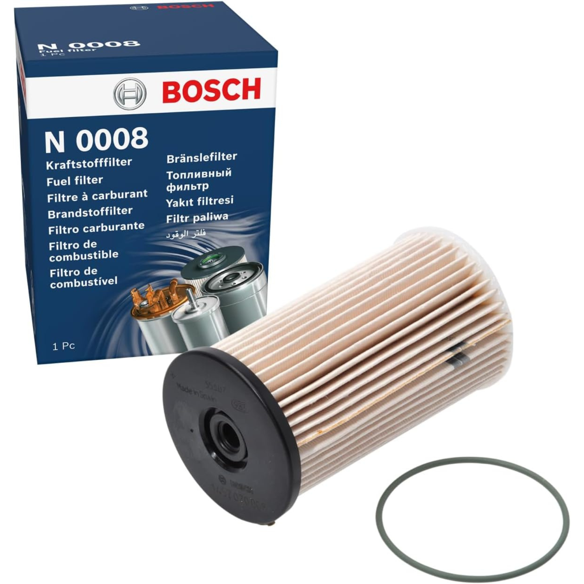Bosch Fuel Filter 0450906457 - N6457,Bosch fuel filter 0450906457 (N6457) automotive replacement fuel filter