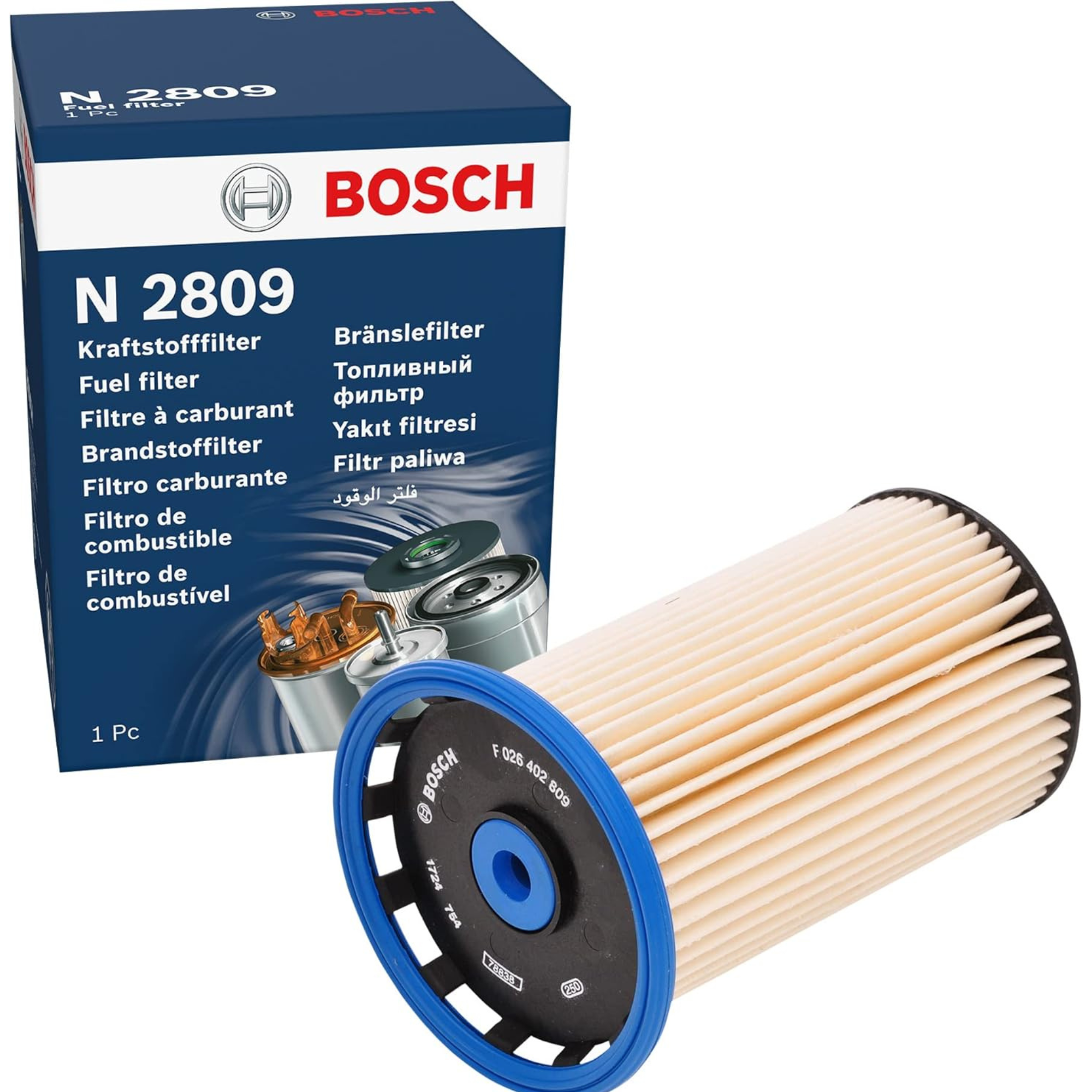 Bosch Fuel Filter F026402809 - N2809,Bosch fuel filter F026402809 (N2809) automotive replacement fuel filter