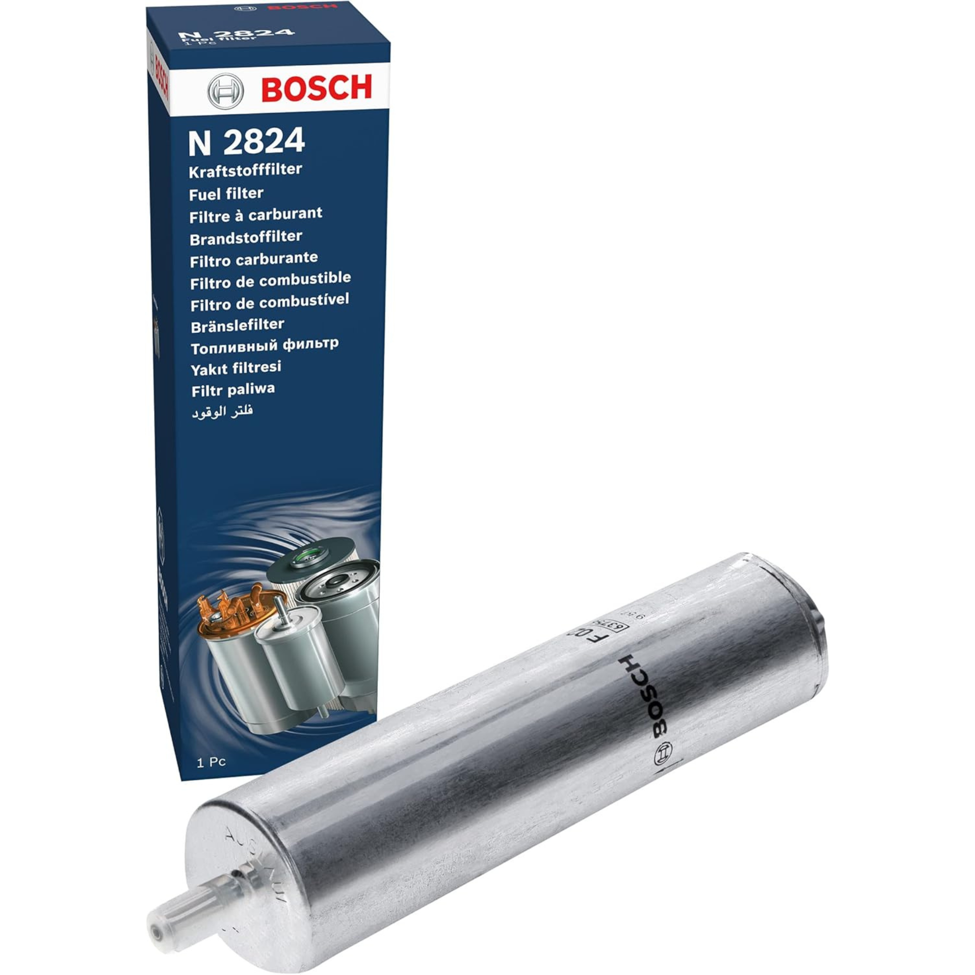 Bosch Fuel Filter F026402824 - N2824,Bosch fuel filter F026402824 (N2824) automotive replacement fuel filter