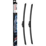 Bosch Aerotwin Flat Wiper Blade Set 22" (550mm) &; 22" (550mm) - AR550S, frameless aerodynamic car wiper blades, model AR550S