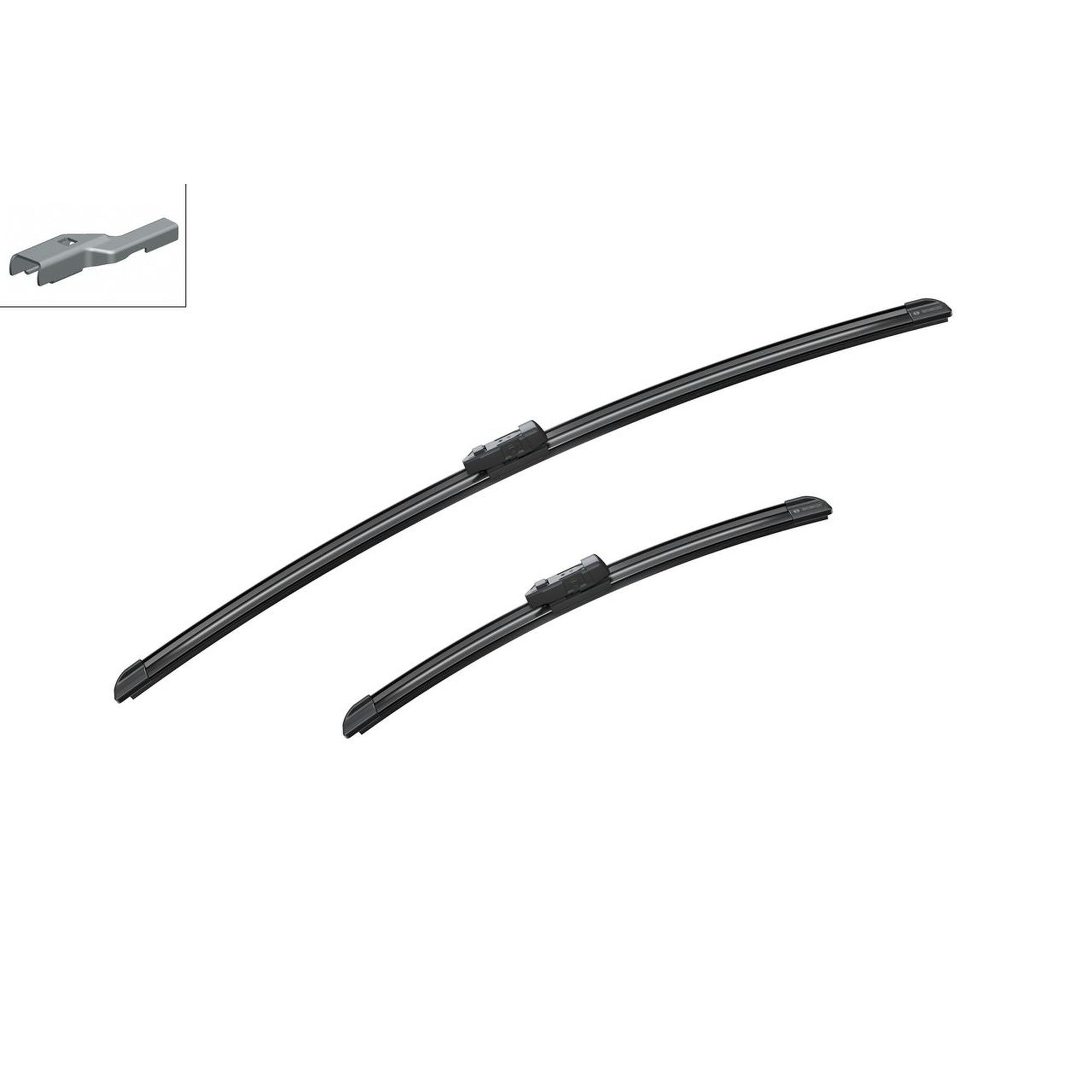 Bosch Aerotwin Flat Wiper Blade Set 26" (650mm) & 15" (380mm) - A143S