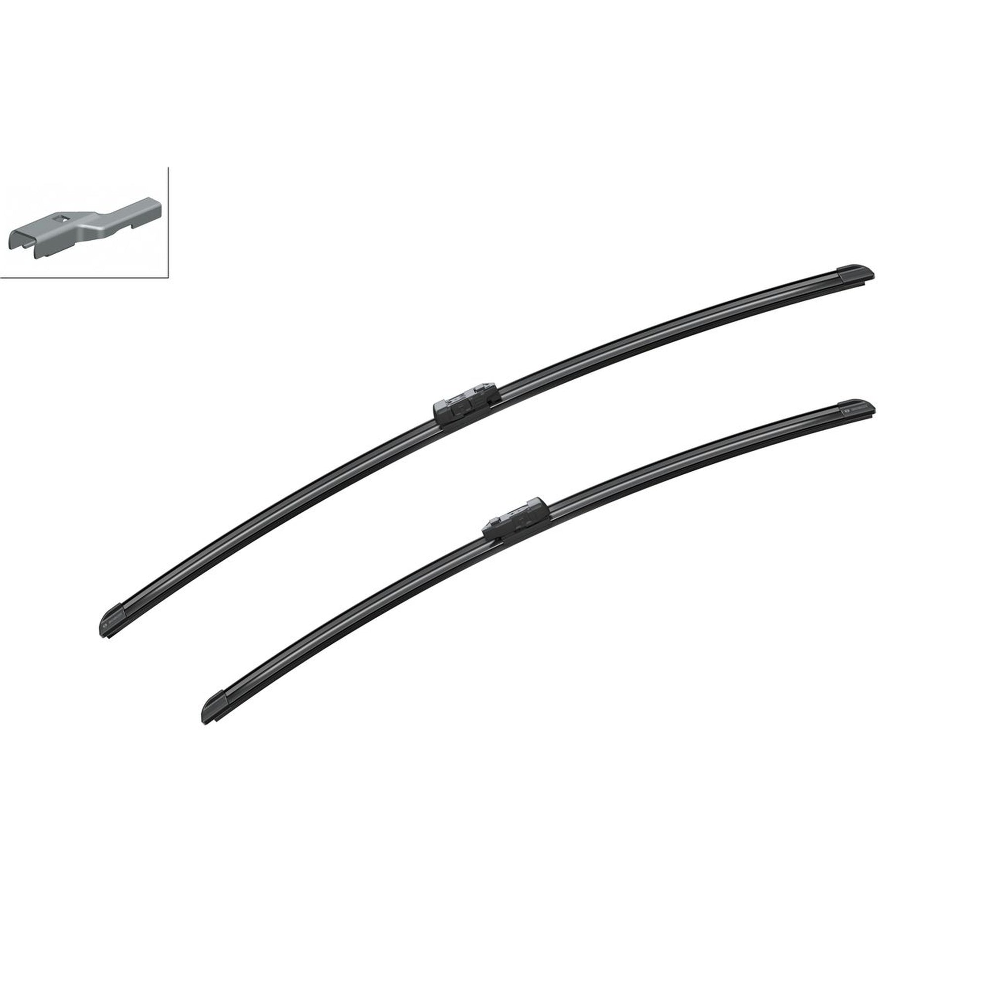 Bosch Aerotwin Flat Wiper Blade Set 30" (750mm) & 26" (650mm) - A120S