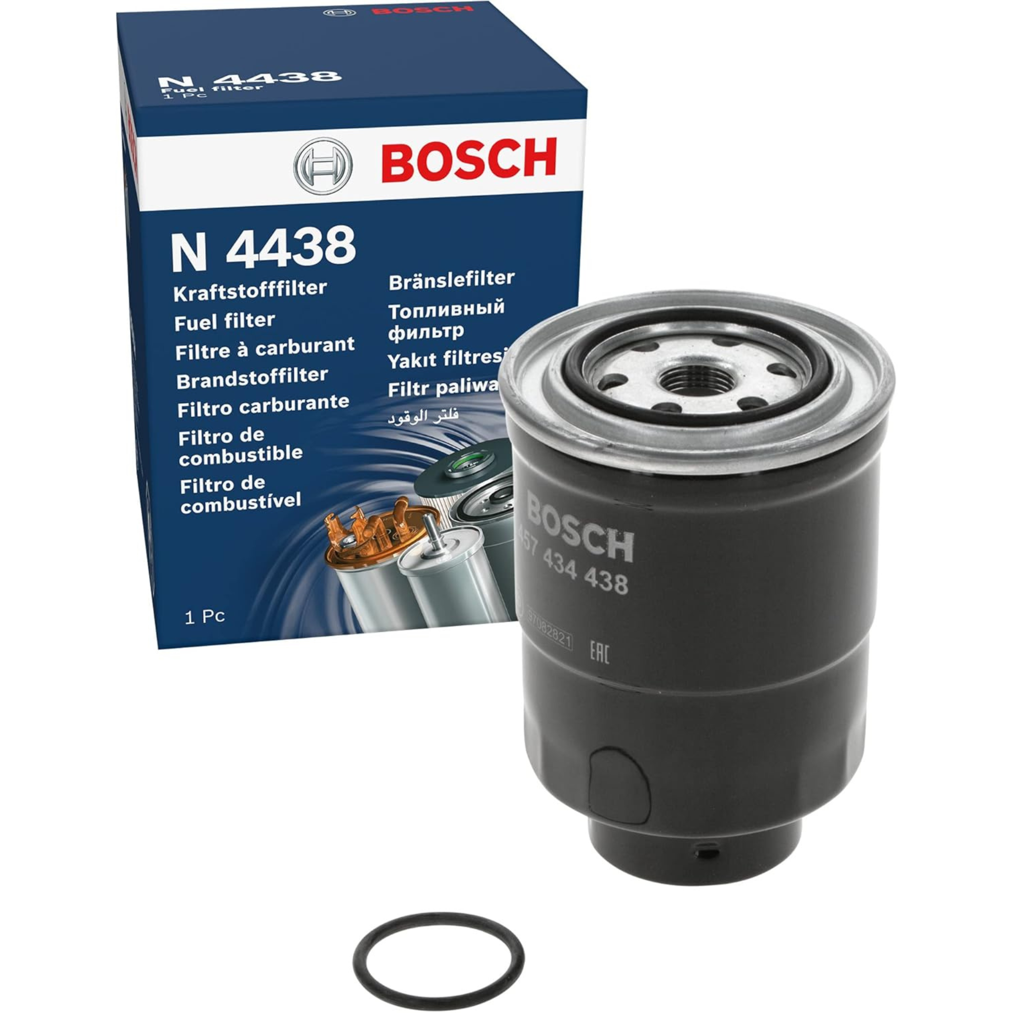 Bosch Fuel Filter 1457434438 - N4438,Bosch fuel filter 1457434438 (N4438) automotive replacement fuel filter