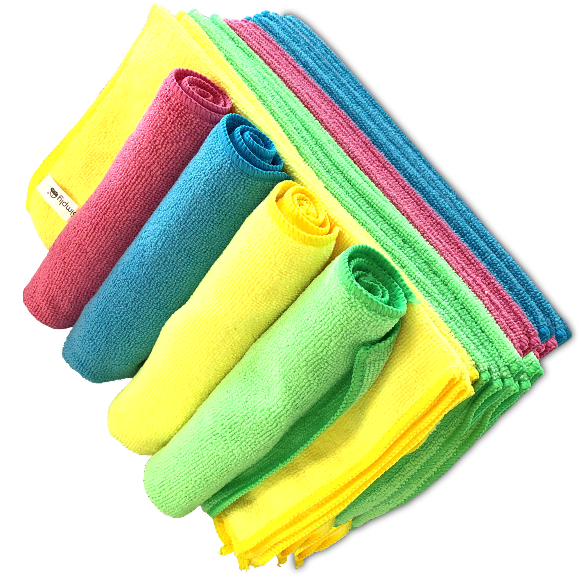 Microfibre Buffing Cloths 24 Pack