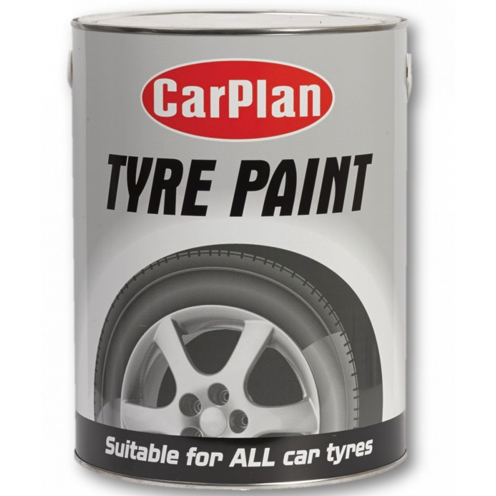 Carplan Tyre Paint Black Tin 5 Litre