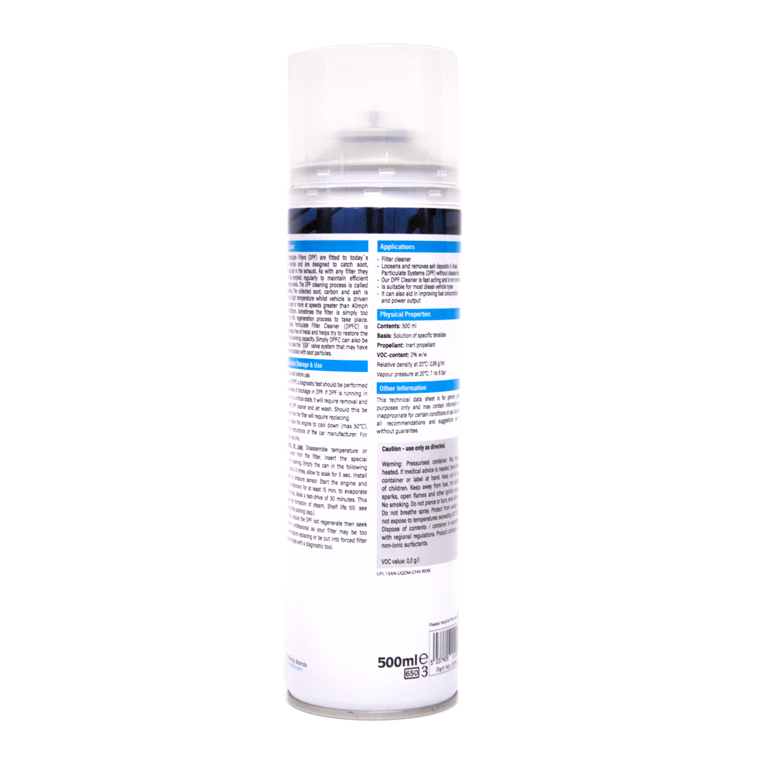 Simply Professional Dpf Cleaner 500ml