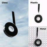 Double Sided Tape 18mm x 5m; flexible adhesive tape for small-scale DIY, home, and automotive projects