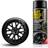E-Tech Alloy Wheel Paint 400ml - Motorsport Black