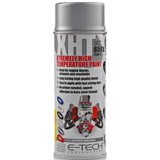 E-Tech XHT Extremely High Temperature Silver Paint; heat-resistant spray for engines and exhausts