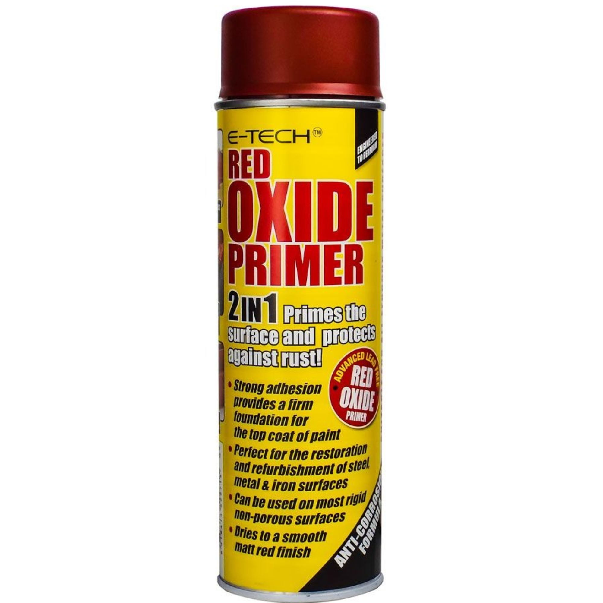 E-Tech 2in1 Red Oxide Primer 400ml