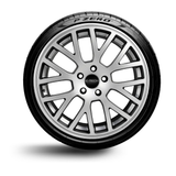 E-Tech Alloy Wheel Refurbishment Kit - Silver