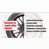 E-Tech Alloy Wheel Refurbishment Kit - Silver