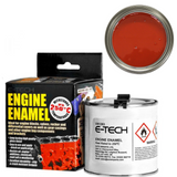 E-Tech Engine Enamel Paint Gloss Red 250ml