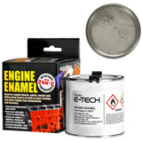 E-Tech Engine Enamel Paint Gloss Silver 250ml