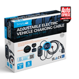 Simply Auto Premium Type 2 To UK 3Pin 5M EV Cable 3.1kW