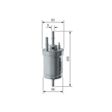 Bosch Fuel Filter F026403006 - F3006