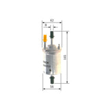 Bosch Fuel Filter 0450905959 - F5959