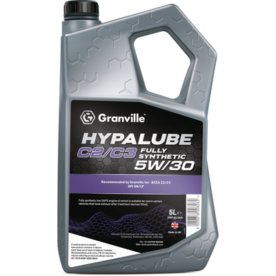Granville Hypalube C2/C3 Engine Oil 5W-30 5L