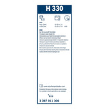 Bosch Conventional Rear Wiper Blade 13" (330mm) - H330