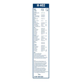 Bosch Conventional Rear Wiper Blade 16" (400mm) - H402