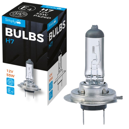 H7 499 12V 55W Halogen Headlight Bulb