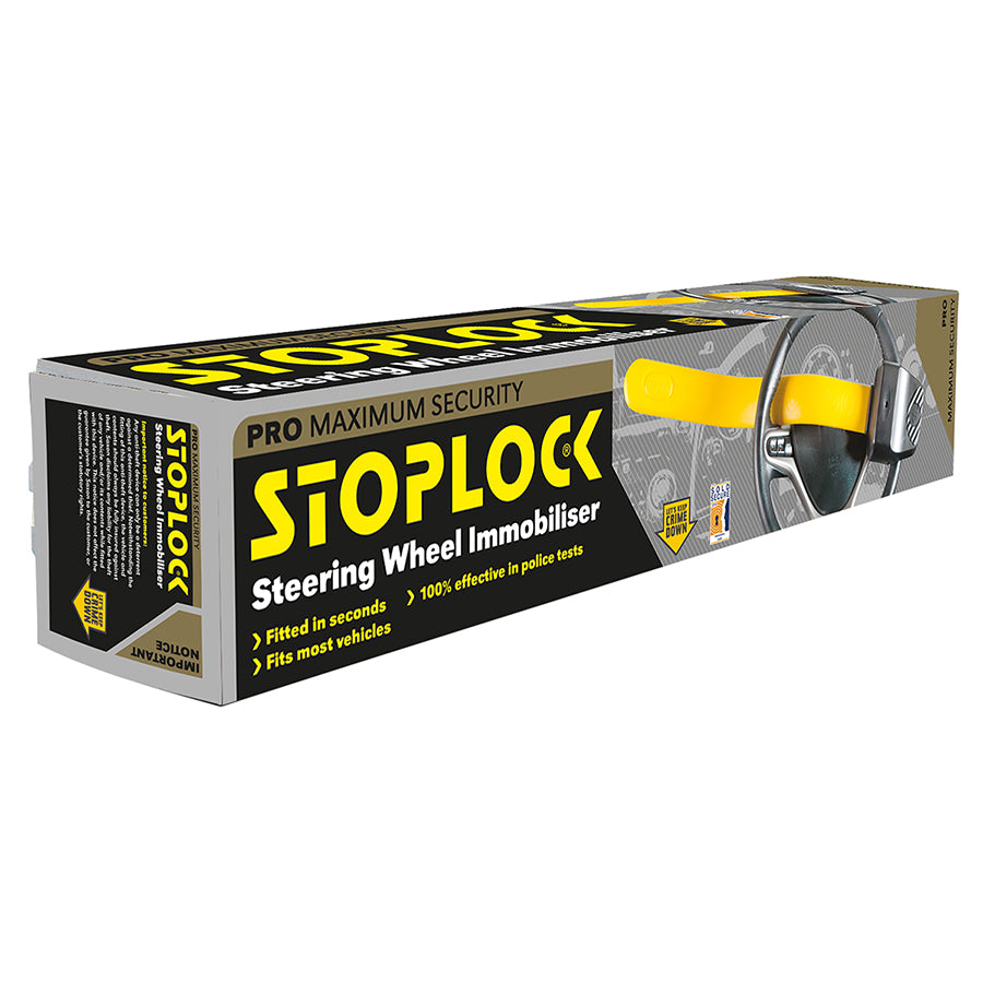 Stoplock Steering Wheel Immobiliser Pro Maximum Security