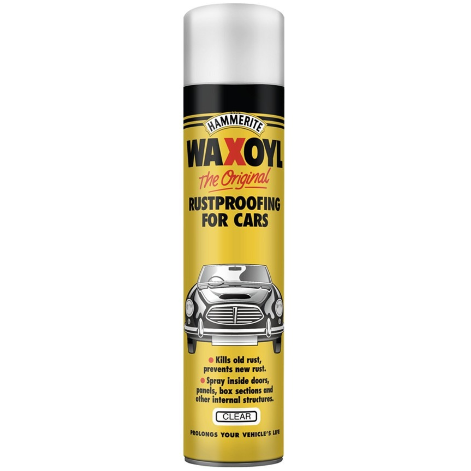 Hammerite Waxoyl Clear Aerosol Rust Protection 400ml